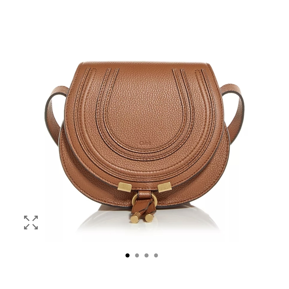 Chloe Brown Crossbody Bag